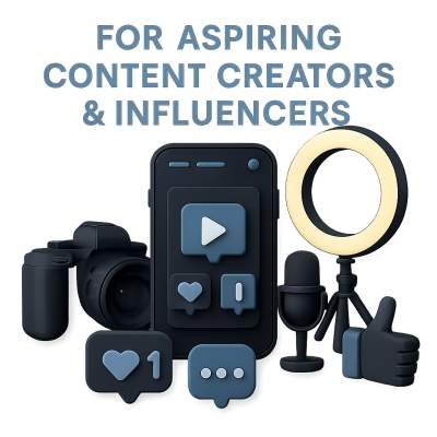 For Aspiring Content Creators & Influencers